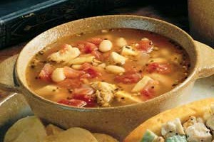 Hearty Chicken, Bean and Sausage Soup